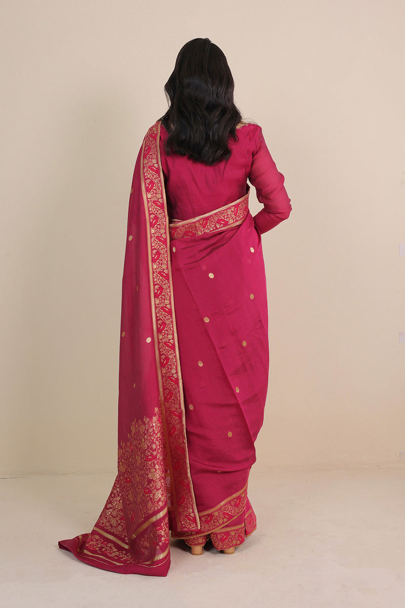 Regal Pathani Peekaboo Sari