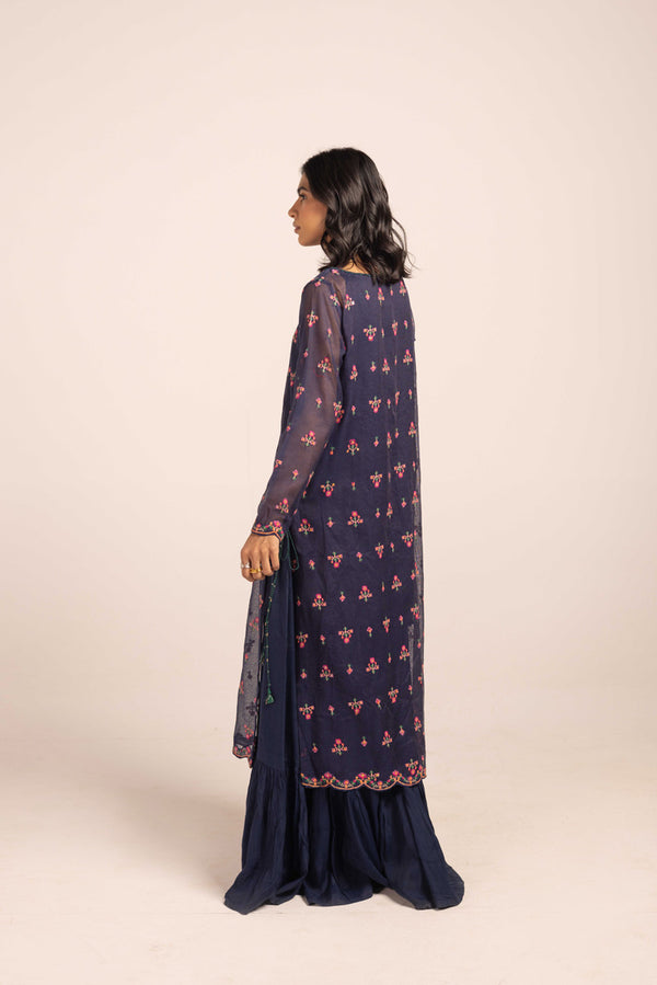 Threads of History Gharara Suit