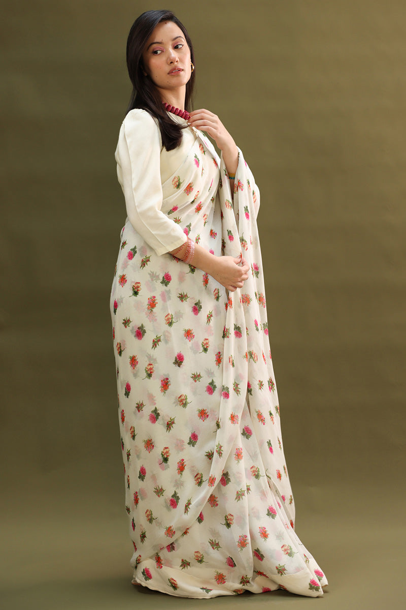 Gulab Jaal Saree