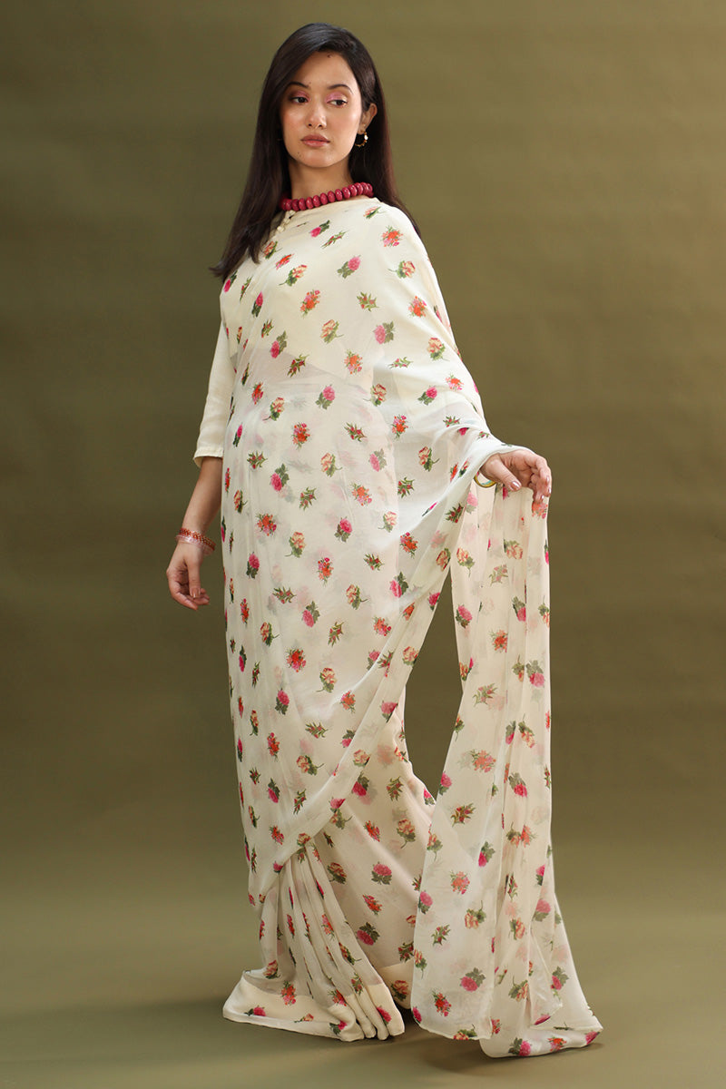 Gulab Jaal Saree