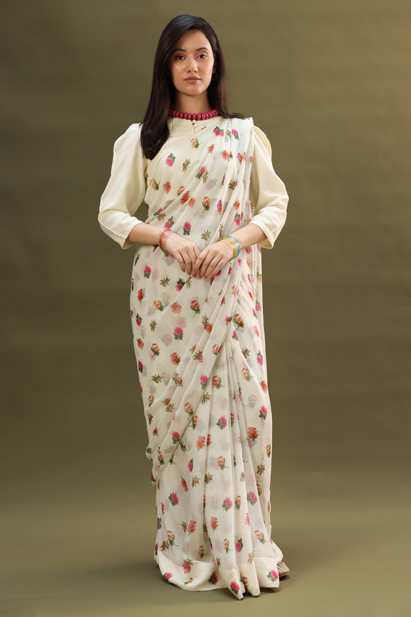 Gulab Jaal Saree