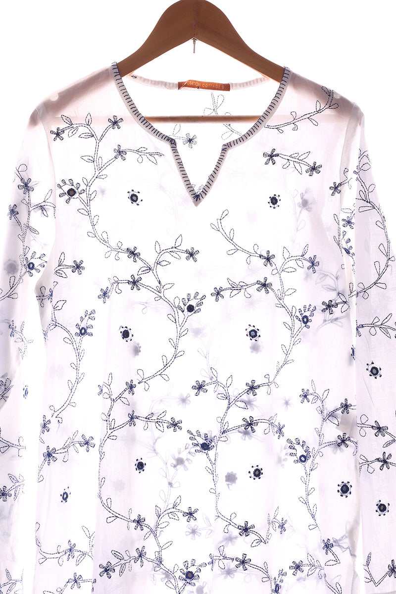 N K R Hand Embroidered Kurta