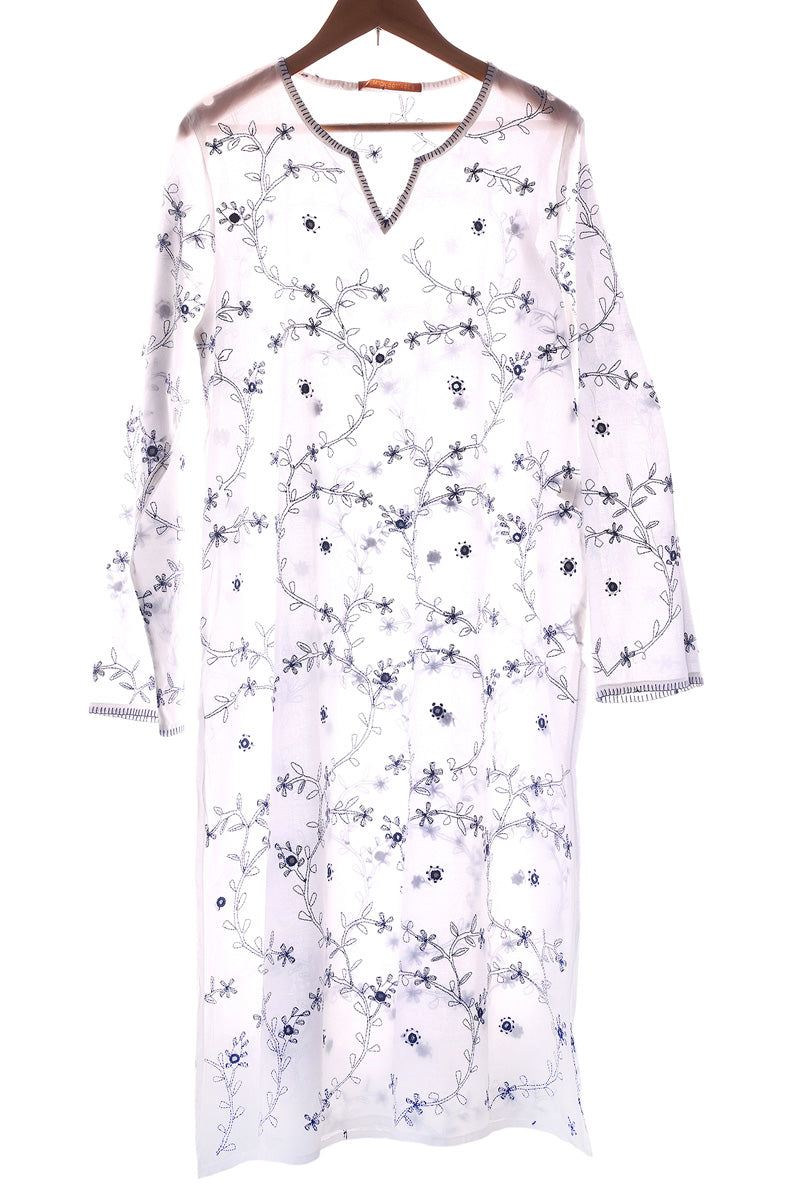 N K R Hand Embroidered Kurta
