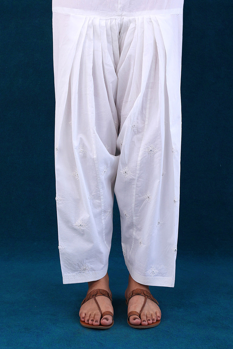 NKR Embroidered Shalwar