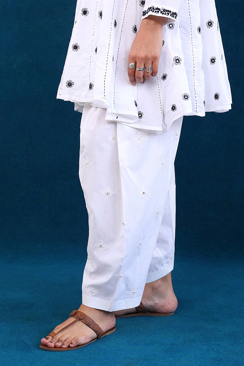 NKR Embroidered Shalwar