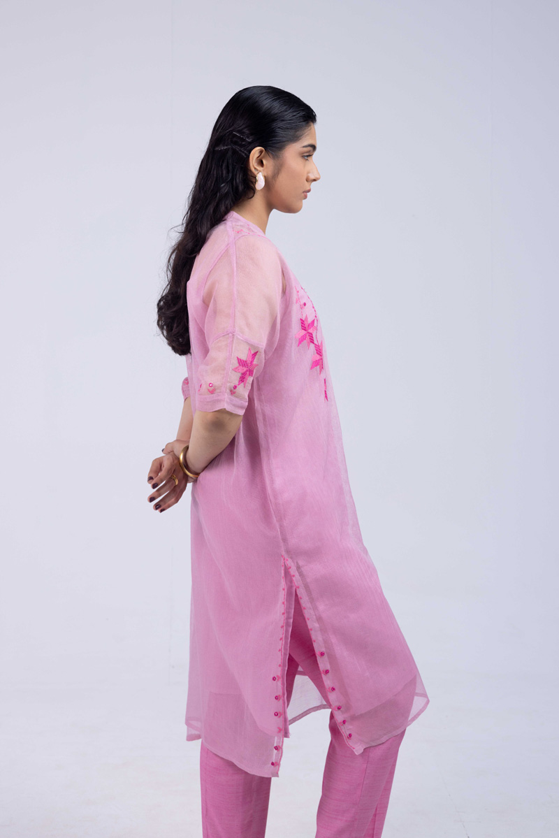Phool Kahani Embroidered Shirt