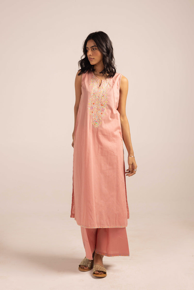 Pure Embroidered Waadi Suit