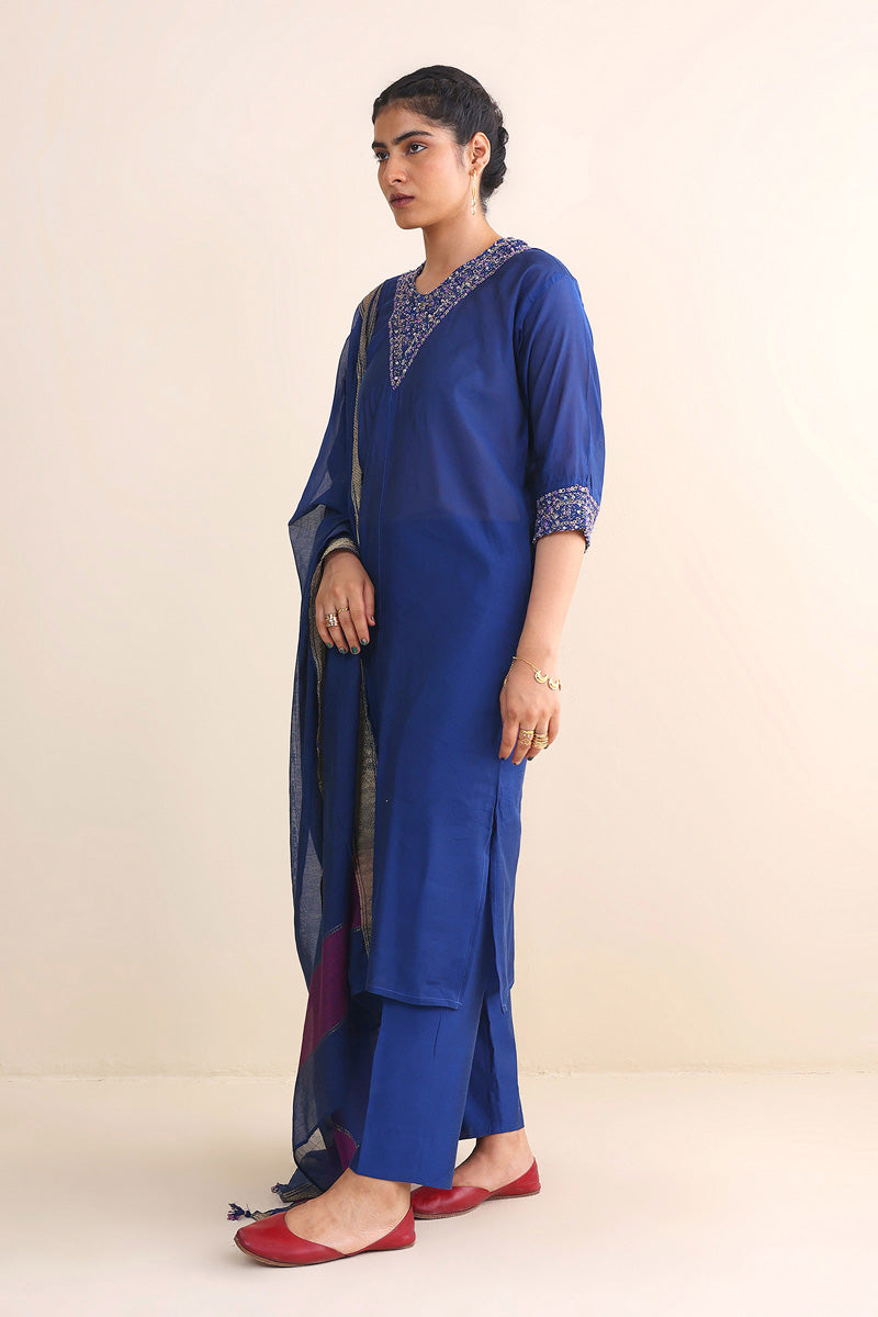 blue