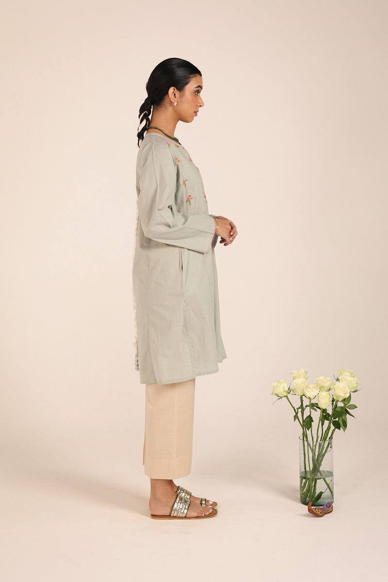 Spring Florets Lustrous Kurta