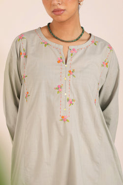 Spring Florets Lustrous Kurta