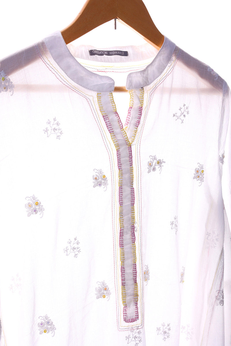 Bagh Embroidered A-line shirt