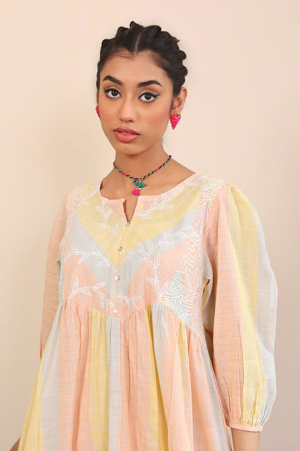 Serenity Yarn Dyed Dress