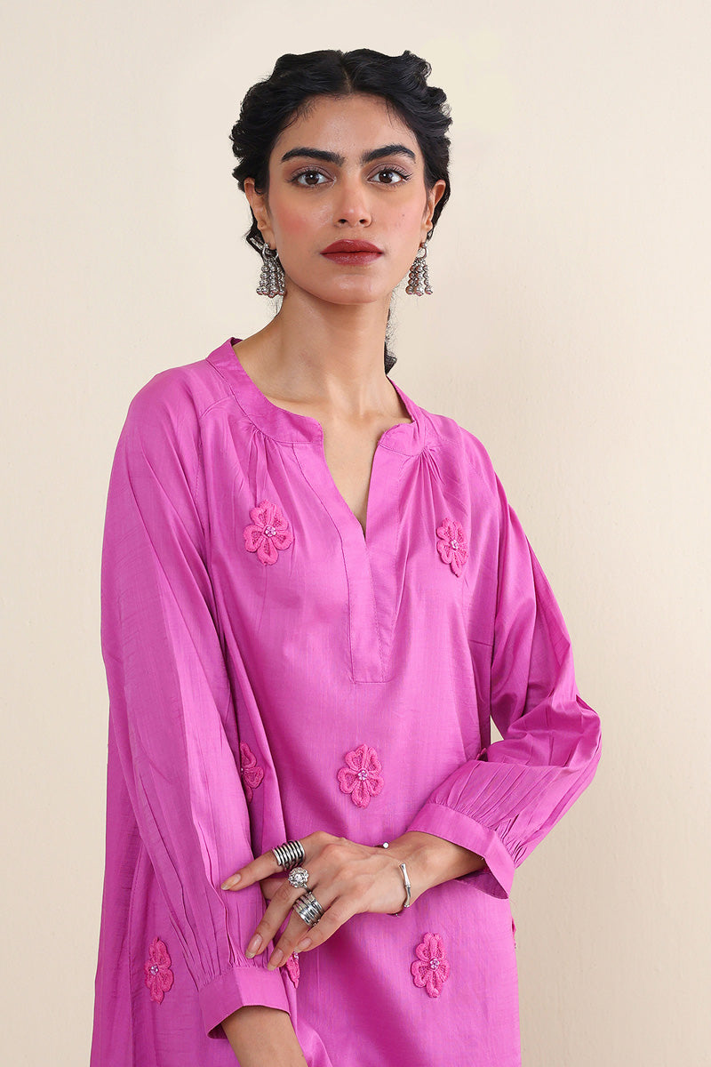 Mocktail Floral Embroidered Set