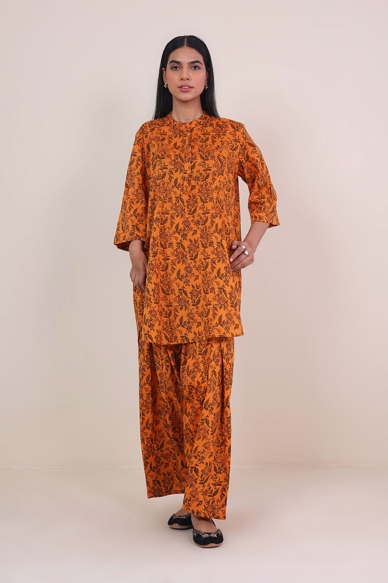 Enchanting Blooms Printed Suit