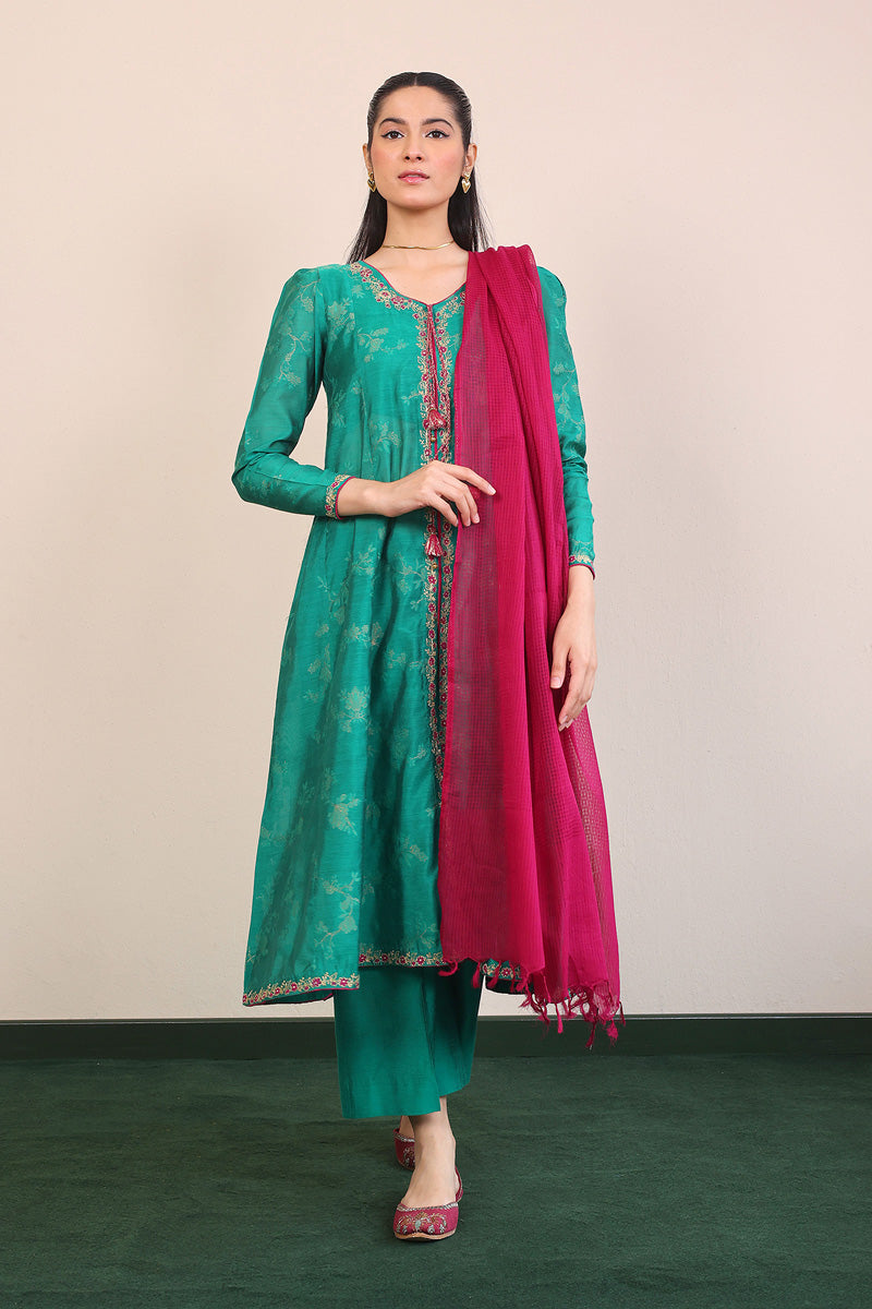Plum Dupatta