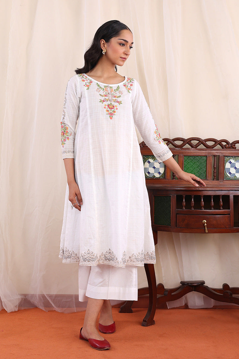 Virsa Embroidered Kurta