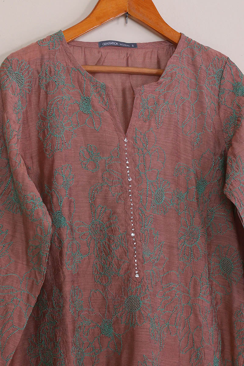 Fleur Amour Embroidered Shirt