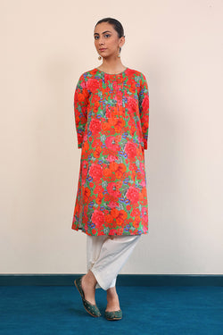 Mix Tape Printed Kurta