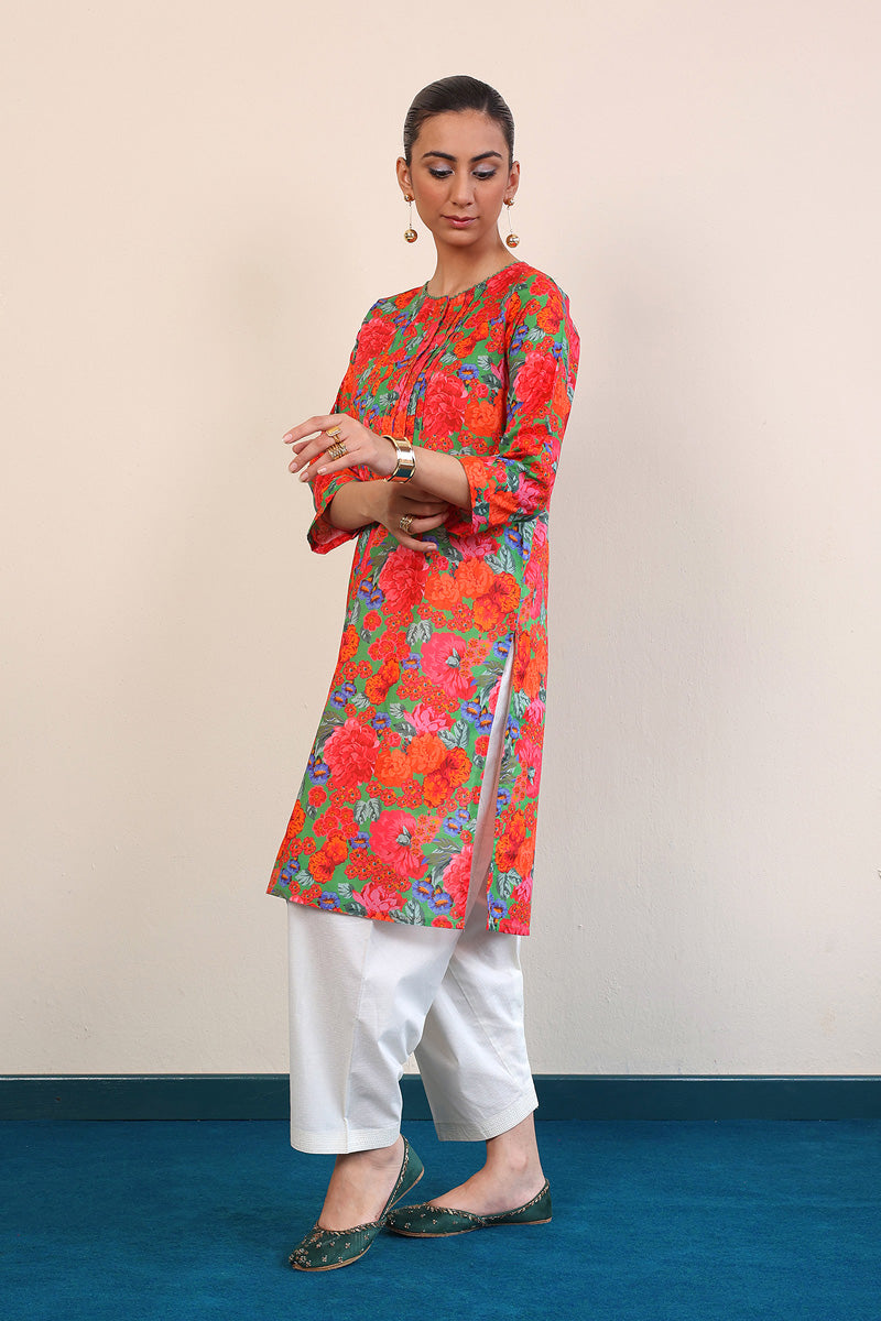 Mix Tape Printed Kurta