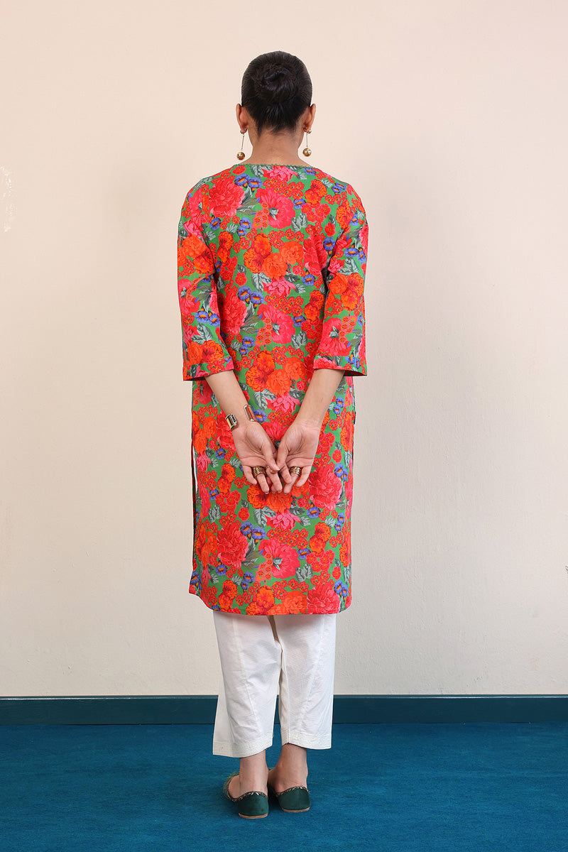 Mix Tape Printed Kurta