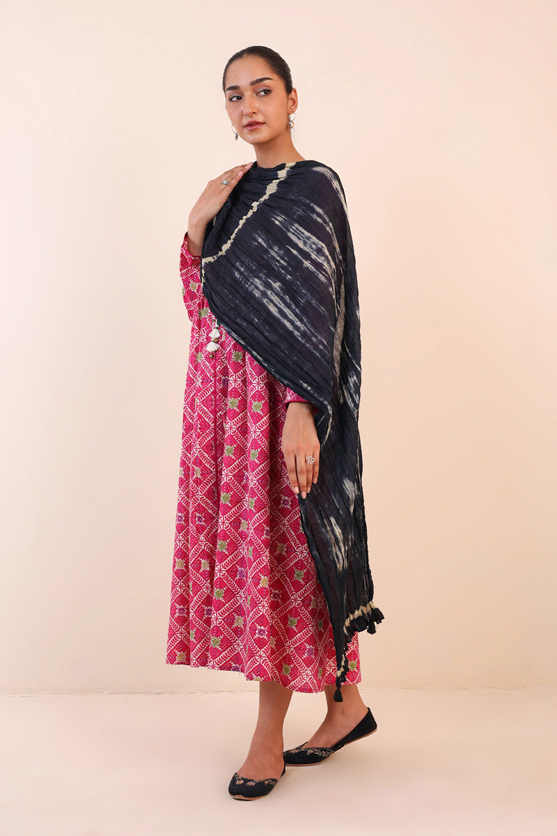 Tie & Dye Print Dupatta