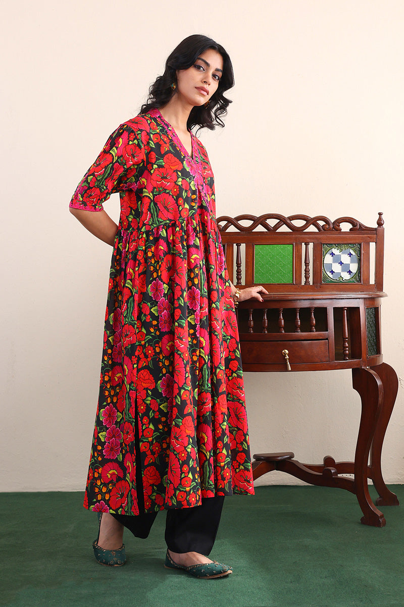 Kitsch Tales Flared Dress