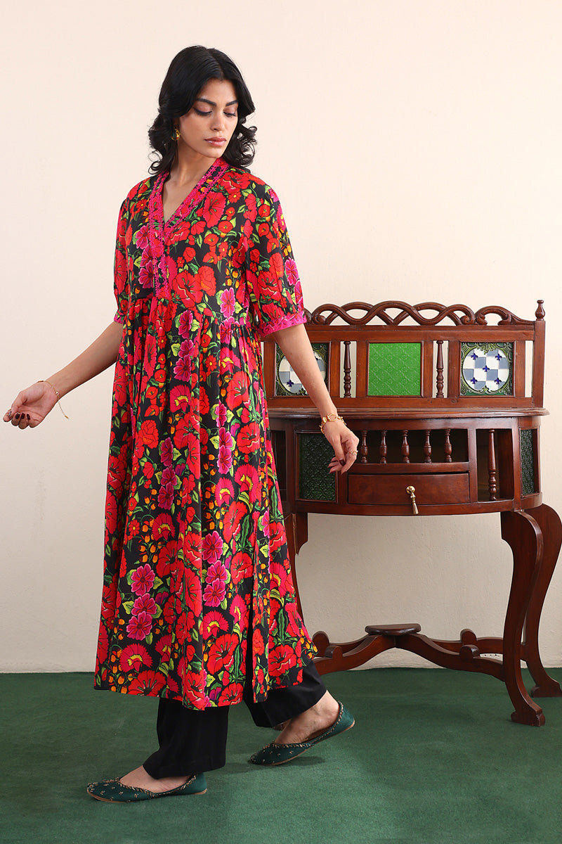 Kitsch Tales Flared Dress