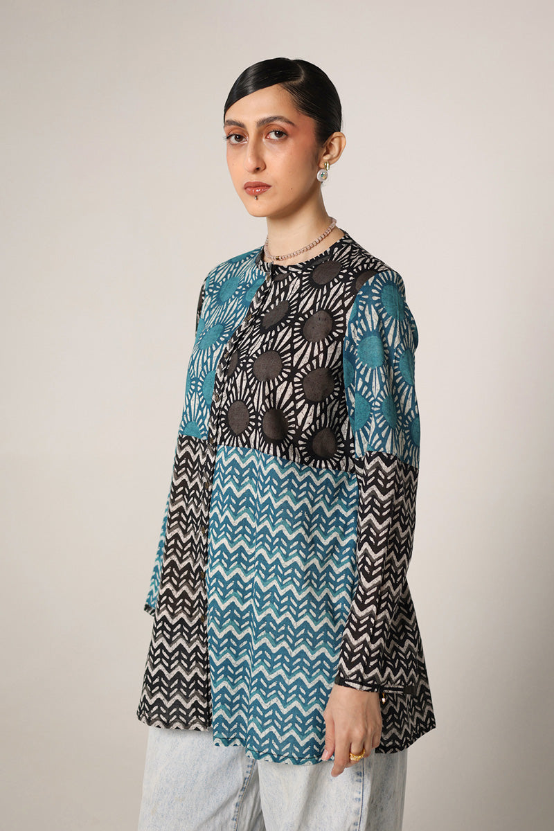 Nandana Blocked Top