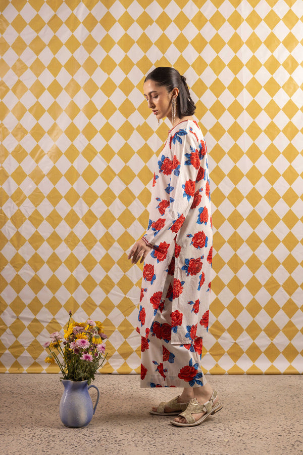 Embroidered Rosa Ensemble