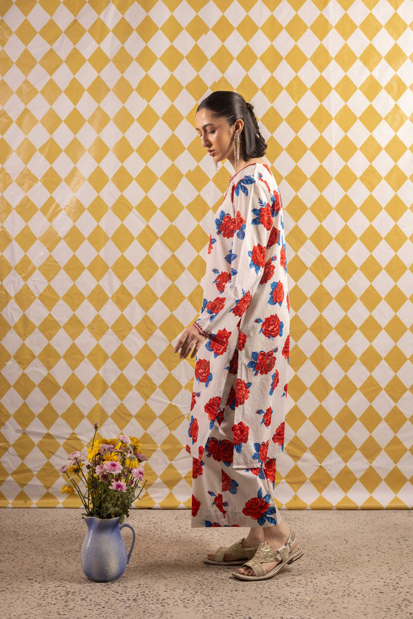 Embroidered Rosa Ensemble