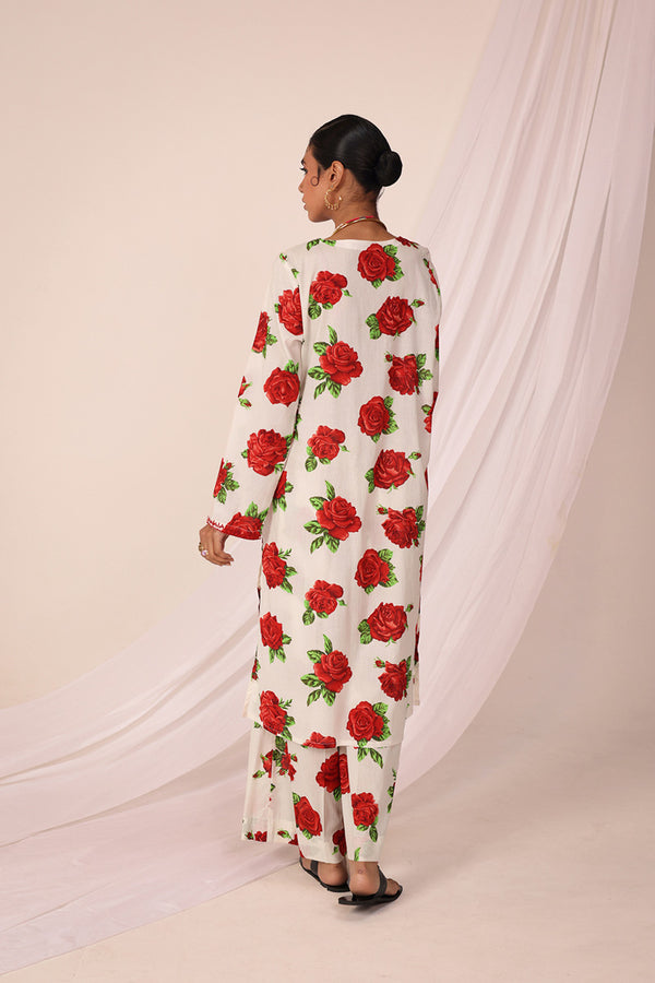 Embroidered Rosa Ensemble