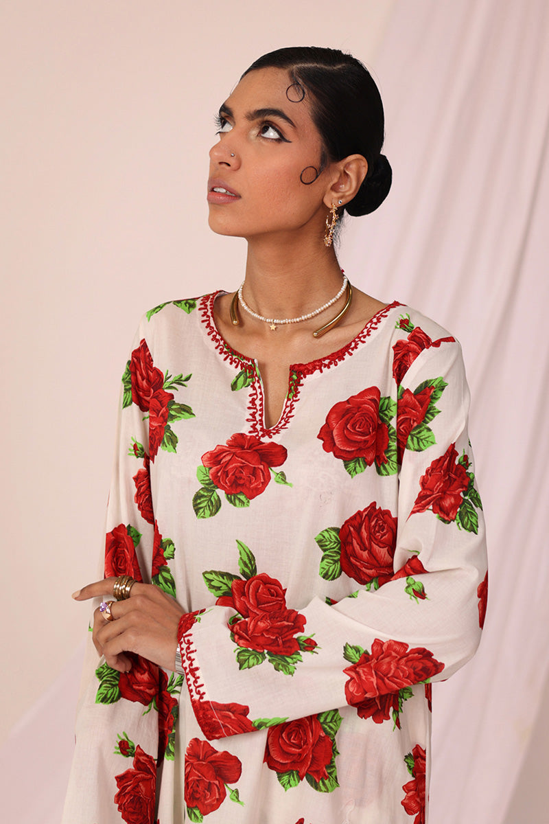 Embroidered Rosa Ensemble