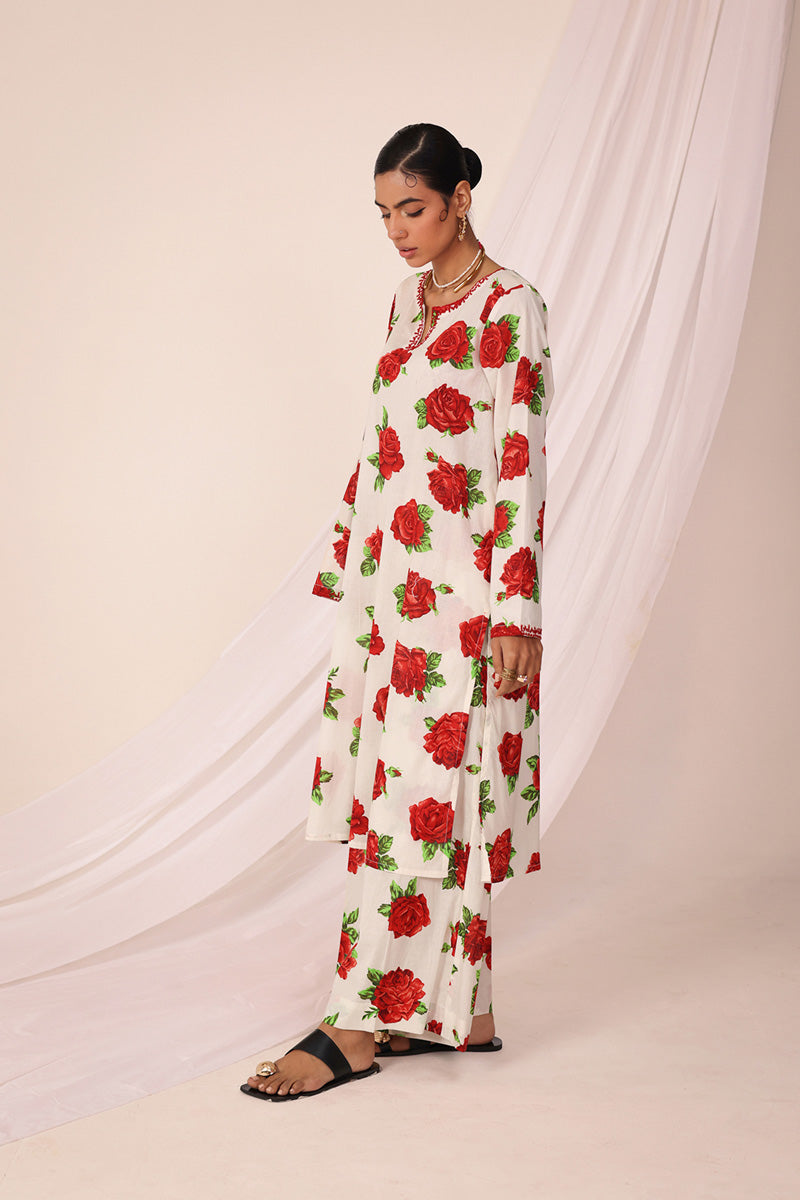 Embroidered Rosa Ensemble