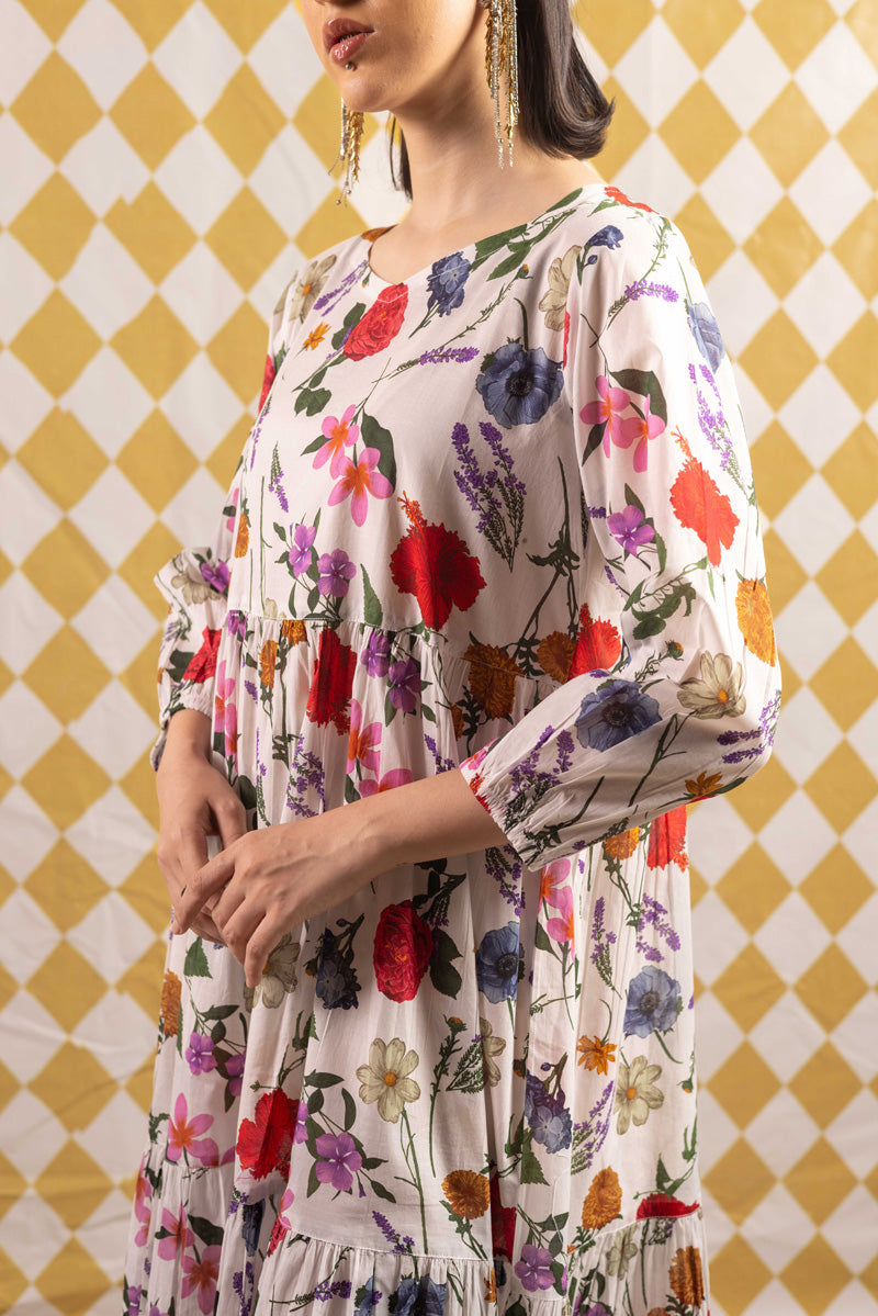 Wild Flower Cascade Frock