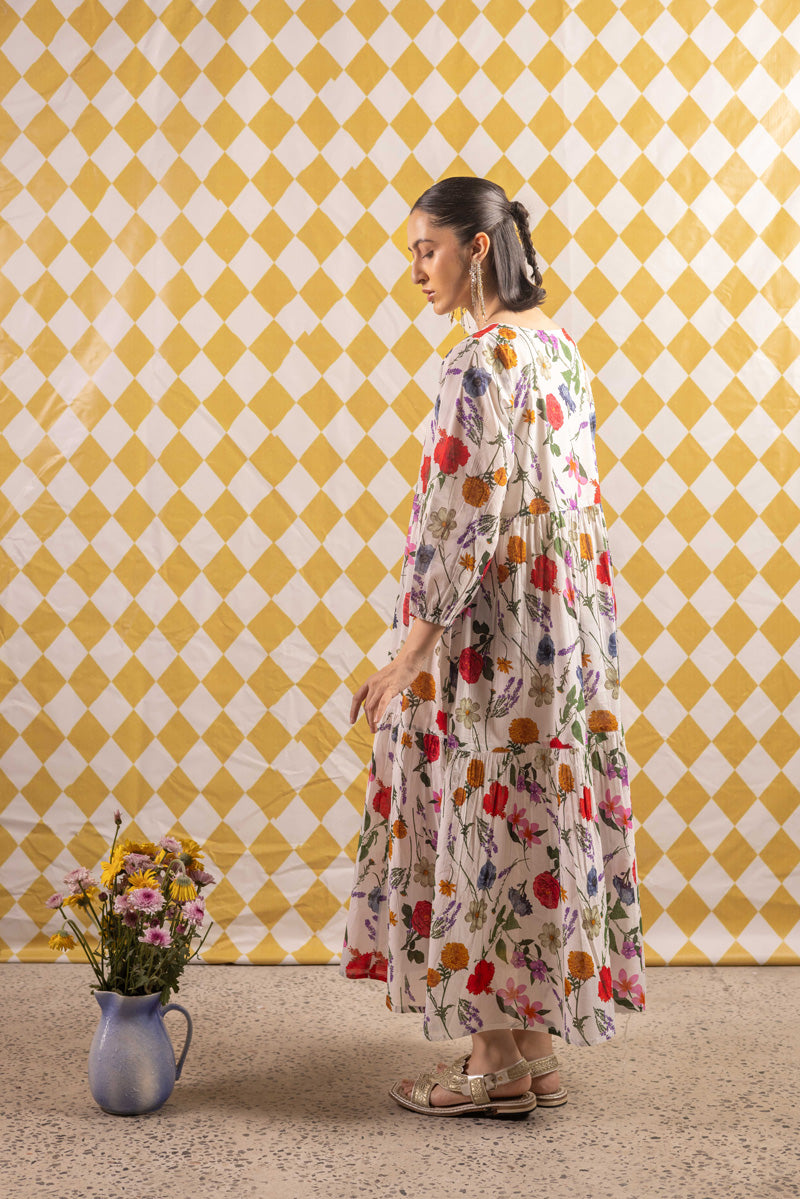 Wild Flower Cascade Frock
