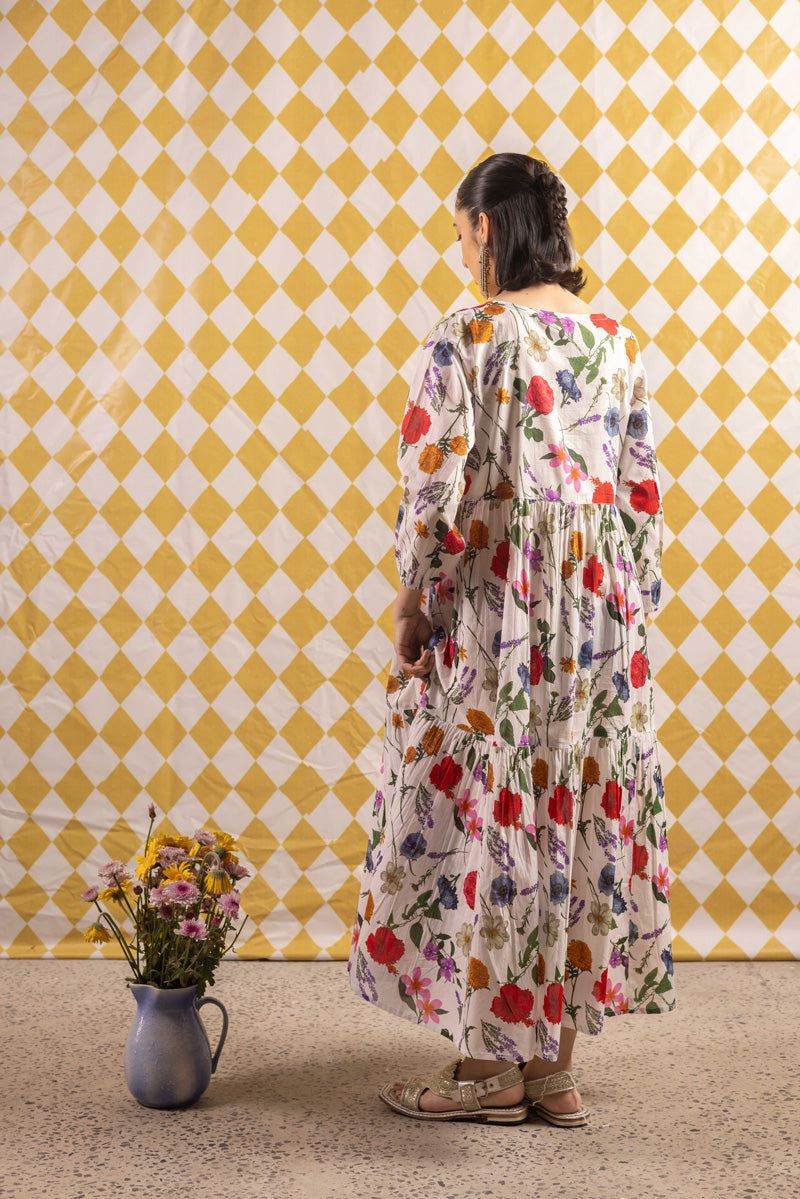 Wild Flower Cascade Frock