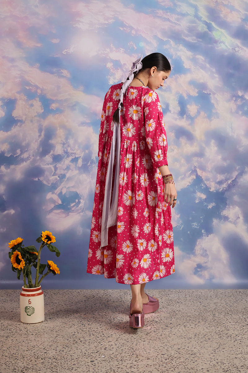 Essence of Pure Sunflowers Frock