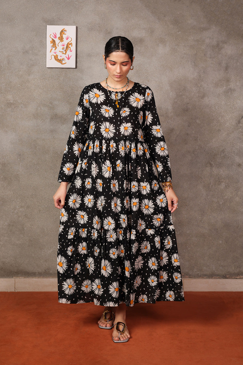 Sunflowers Scape Frock