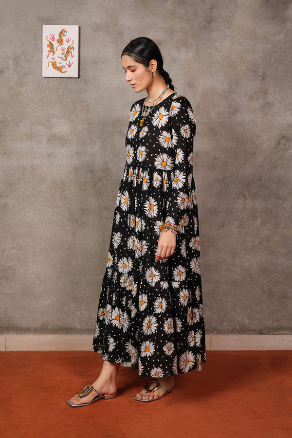 Sunflowers Scape Frock