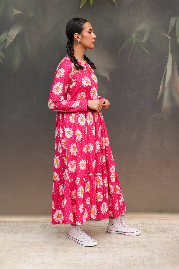 Sunflowers Scape Frock