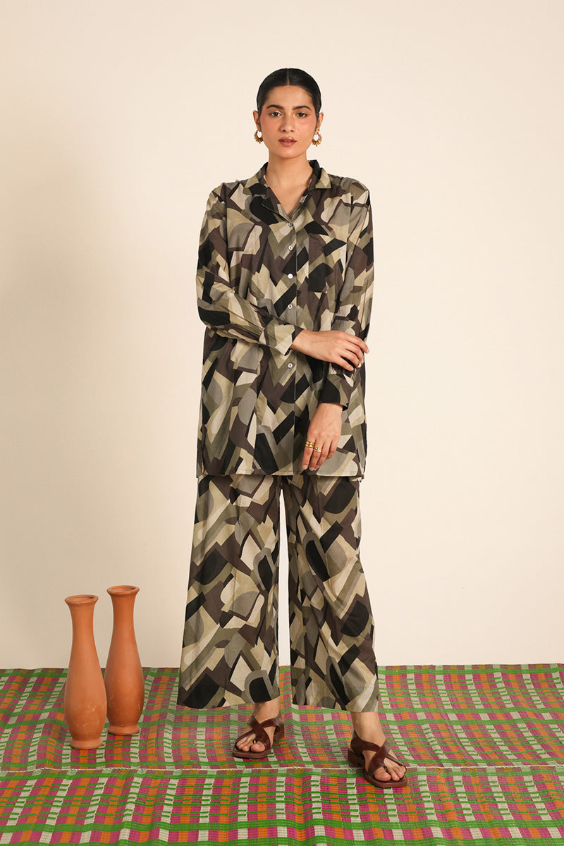 Trippy Retro Groove Co-Ord Set