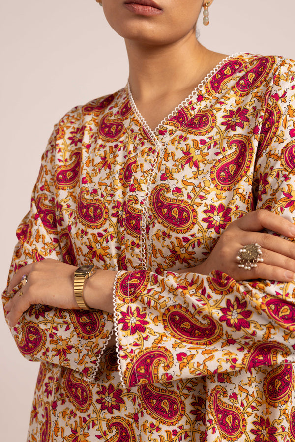 Kalamkari Kurta Co-Ord Set