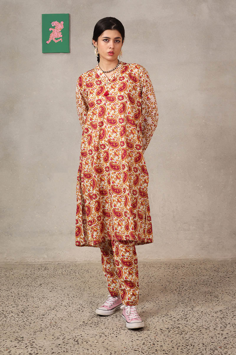 Kalamkari Style Dual-Set