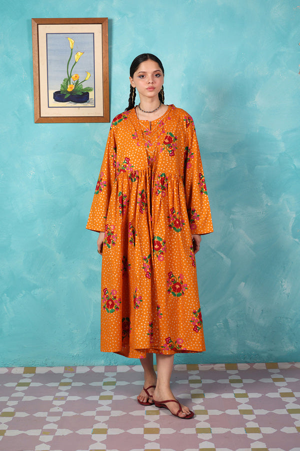 Serene Folk Garden Kurta