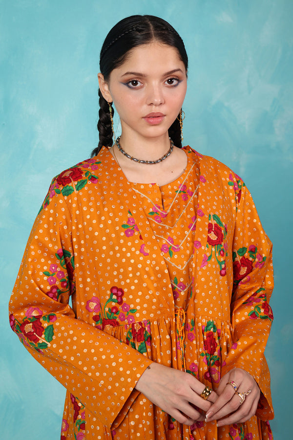 Serene Folk Garden Kurta