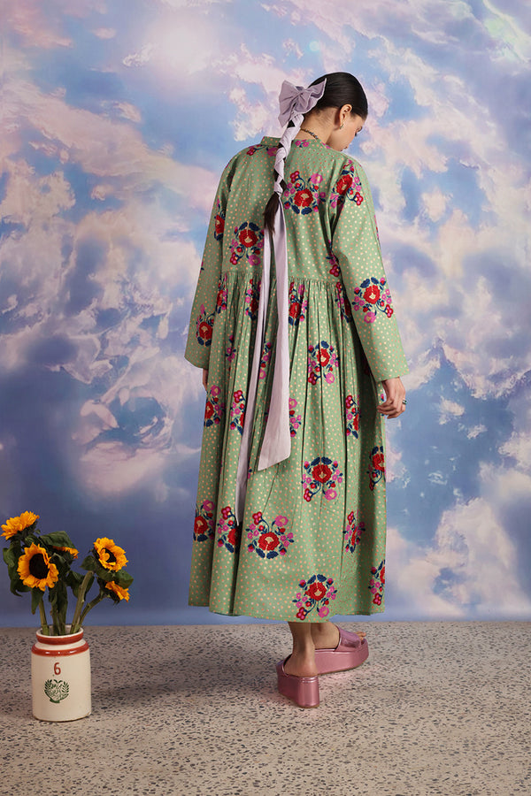 Serene Folk Garden Kurta