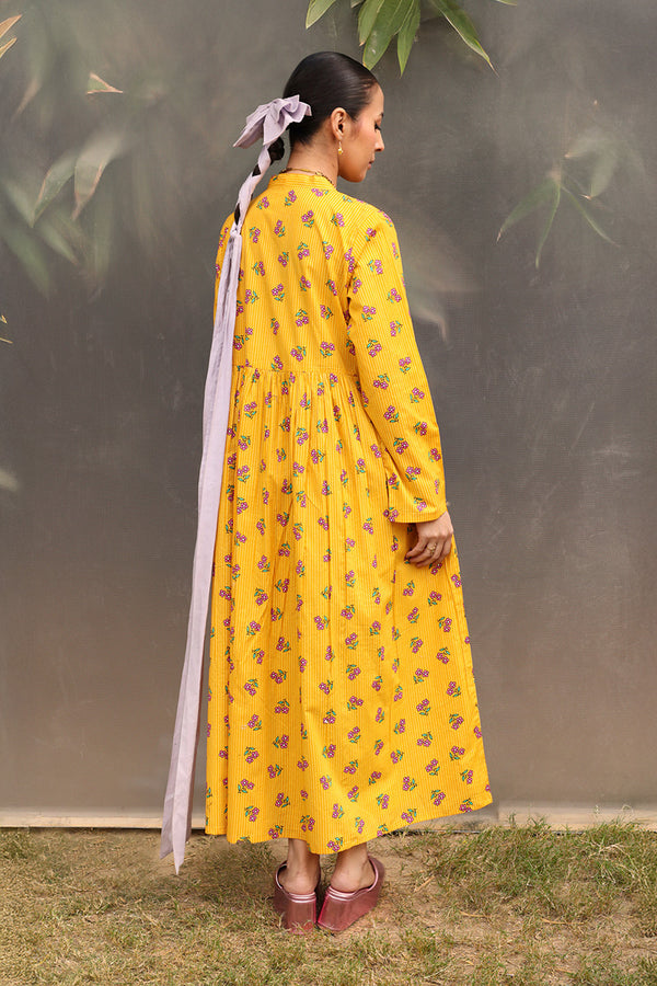 Phool Patti Flared Dress