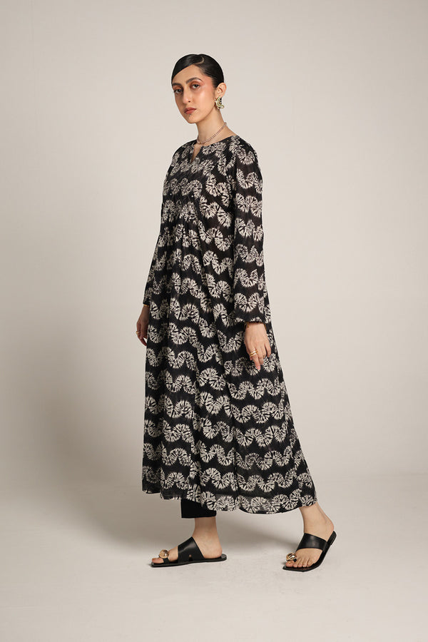 Shibori Spotlight Mukaish Frock