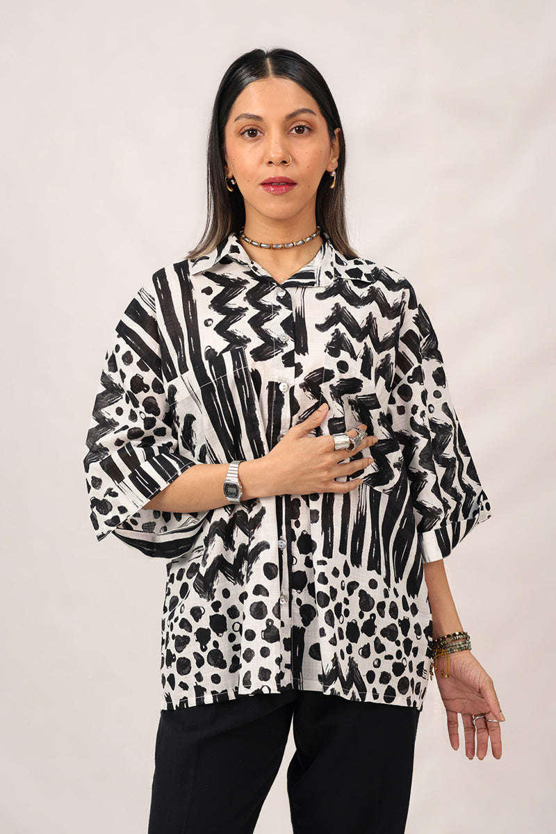 Brush Strokes Symbolic Top