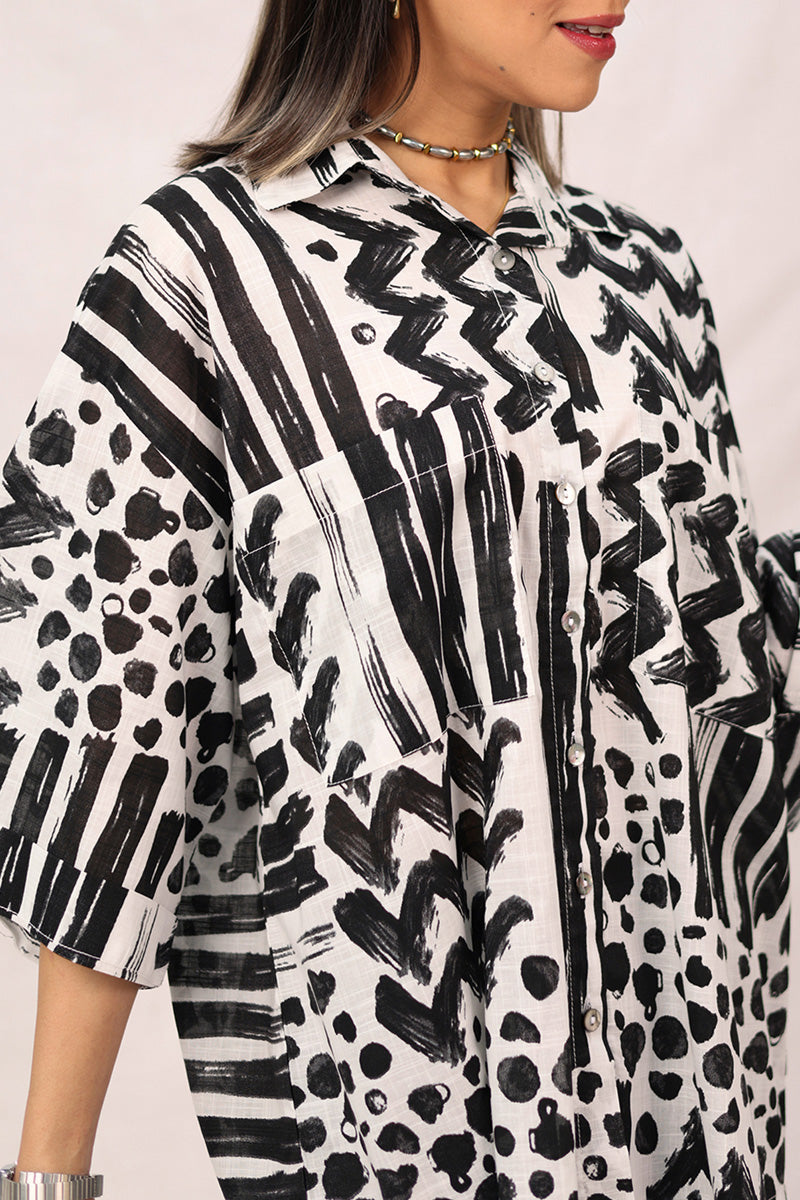 Brush Strokes Symbolic Top